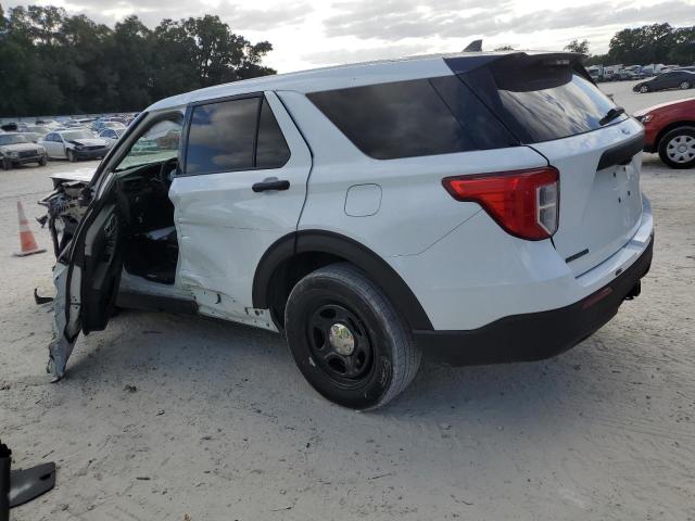 1FM5K8AB1NGB48960 - 2022 FORD EXPLORER POLICE INTERCEPTOR 白色 照片 2