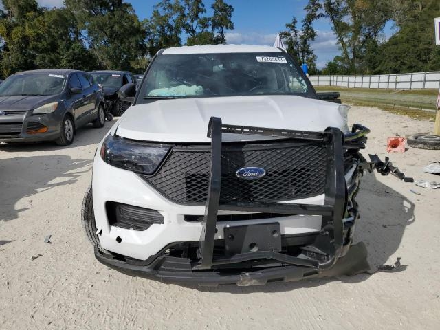 1FM5K8AB1NGB48960 - 2022 FORD EXPLORER POLICE INTERCEPTOR 白色 照片 5