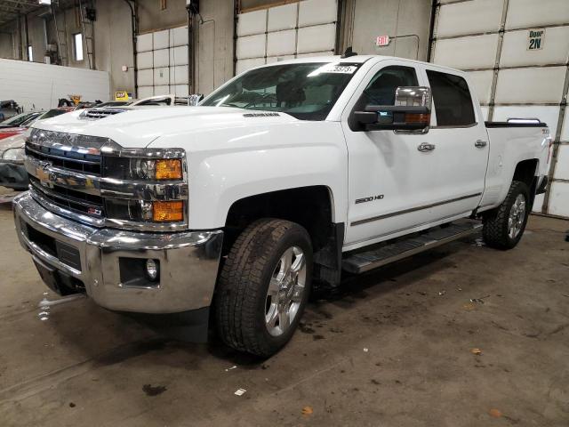 1GC1KWEY7JF241827 - 2018 CHEVROLET SILVERADO K2500 HEAVY DUTY LTZ WHITE photo 1