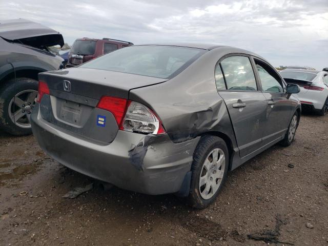 1HGFA16508L083733 - 2008 HONDA CIVIC LX GRAY photo 3