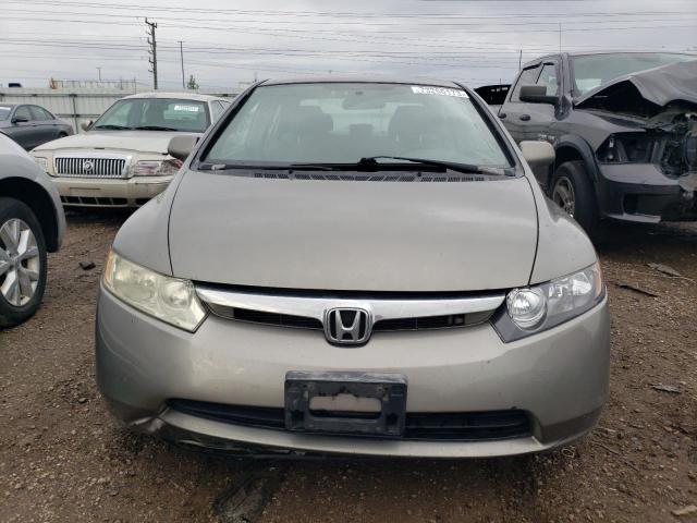 1HGFA16508L083733 - 2008 HONDA CIVIC LX GRAY photo 5