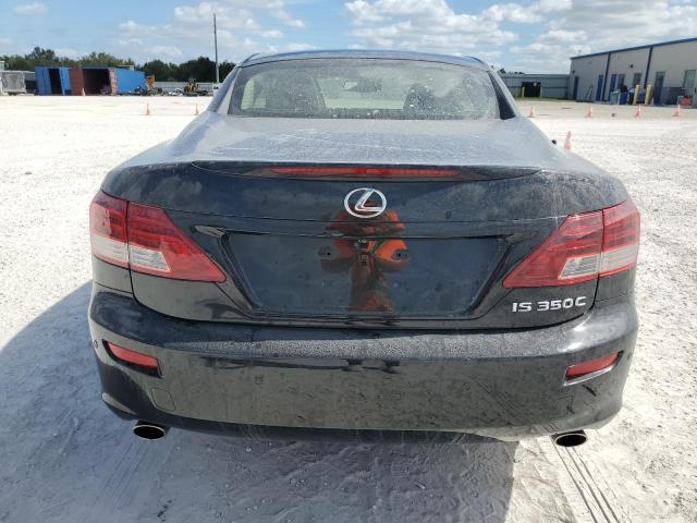 JTHFE2C21D2509026 - 2013 LEXUS IS 350 BLACK photo 6