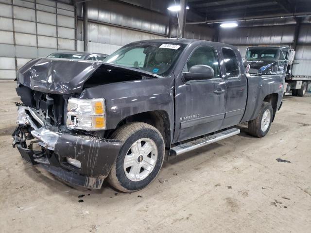 1GCSKSE32AZ235594 - 2010 CHEVROLET SILVERADO GRAY photo 1