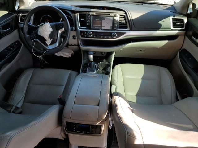 5TDKKRFH2FS087197 - 2015 TOYOTA HIGHLANDER XLE GREEN photo 8