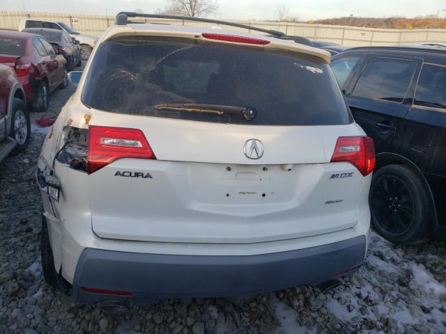 2HNYD286X9H518132 - 2009 ACURA MDX TECHNOLOGY 白色 照片 6