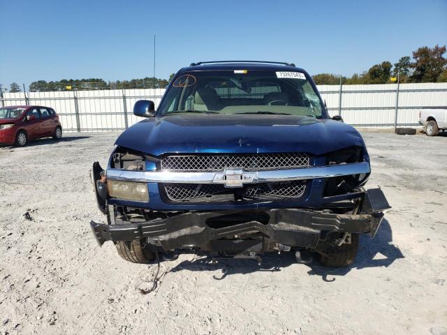 3GNEC13T92G233163 - 2002 CHEVROLET AVALANCHE C1500 BLUE photo 5