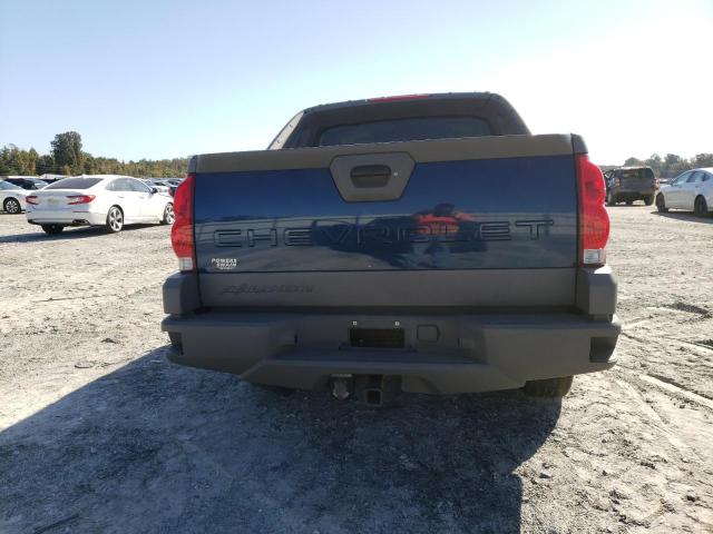 3GNEC13T92G233163 - 2002 CHEVROLET AVALANCHE C1500 BLUE photo 6