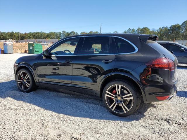 WP1AC2A2XELA87577 - 2014 PORSCHE CAYENNE TURBO BLACK photo 2