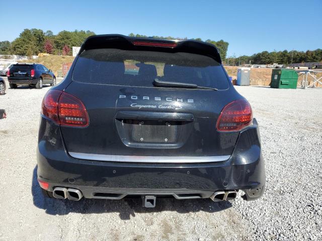 WP1AC2A2XELA87577 - 2014 PORSCHE CAYENNE TURBO BLACK photo 6