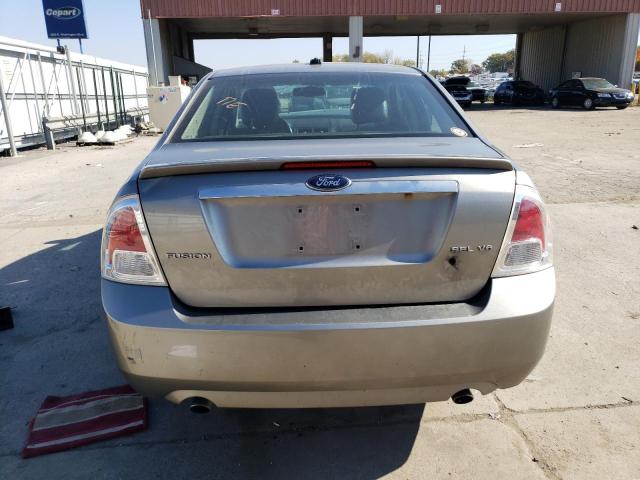 3FAHP081X9R205310 - 2009 FORD FUSION SEL SILVER photo 6