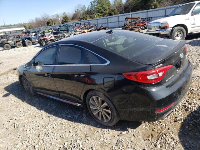 5NPE34AF2FH122412 - 2015 HYUNDAI SONATA SPORT BLACK photo 2