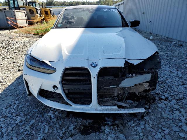 WBS43AY00NFM51221 - 2022 BMW M3 COMPETITION თეთრი ფოტო 5