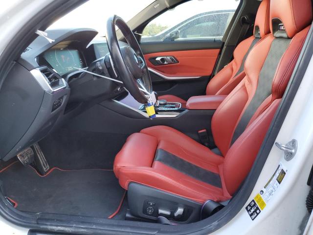 WBS43AY00NFM51221 - 2022 BMW M3 COMPETITION თეთრი ფოტო 7