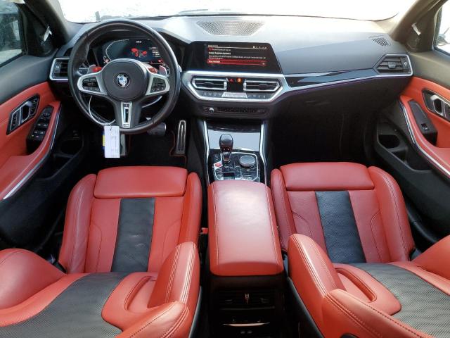 WBS43AY00NFM51221 - 2022 BMW M3 COMPETITION თეთრი ფოტო 8