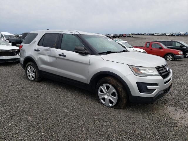 1FM5K8AR8GGA04421 - 2016 FORD EXPLORER POLICE INTERCEPTOR SILVER photo 4