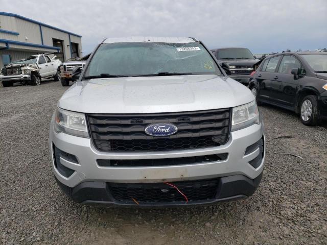 1FM5K8AR8GGA04421 - 2016 FORD EXPLORER POLICE INTERCEPTOR SILVER photo 5