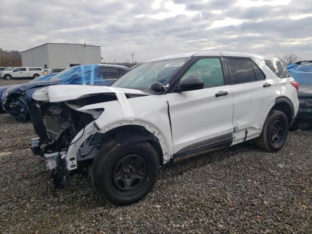 1FM5K8AB2LGD18840 - 2020 FORD EXPLORER POLICE INTERCEPTOR Ağ foto 1