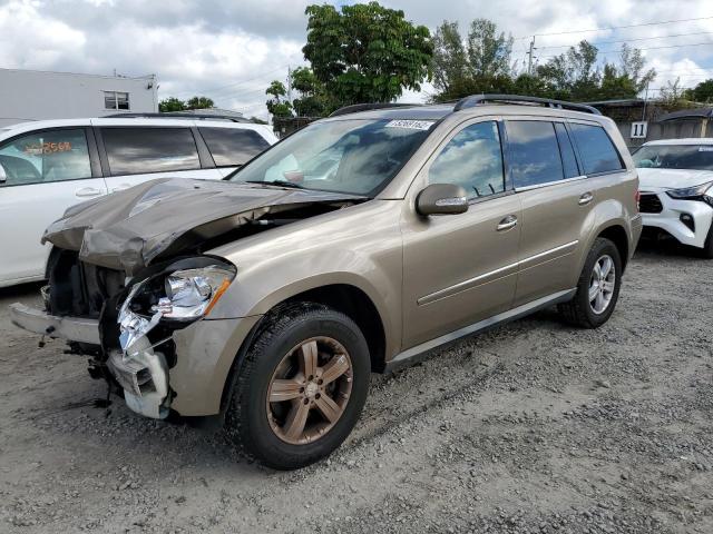 4JGBF71E78A316118 - 2008 MERCEDES-BENZ GL 450 4MATIC BEIGE photo 1