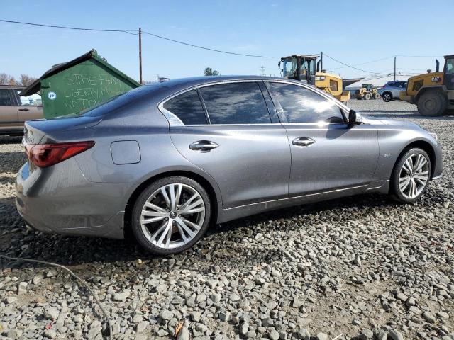 JN1EV7AR0KM553663 - 2019 INFINITI Q50 LUXE GRAY photo 3