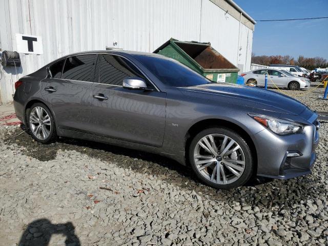 JN1EV7AR0KM553663 - 2019 INFINITI Q50 LUXE GRAY photo 4