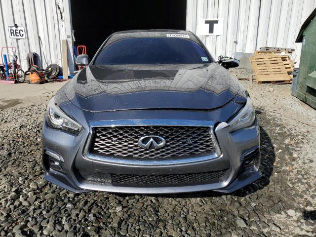 JN1EV7AR0KM553663 - 2019 INFINITI Q50 LUXE GRAY photo 5