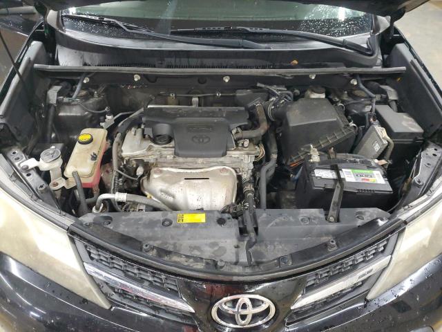 2T3RFREV8DW079255 - 2013 TOYOTA RAV4 XLE BLACK photo 12