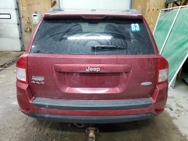 1C4NJDEB9DD280178 - 2013 JEEP COMPASS LATITUDE RED photo 6