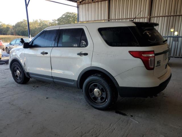 1FM5K8AR4DGA68645 - 2013 FORD EXPLORER POLICE INTERCEPTOR WHITE photo 2