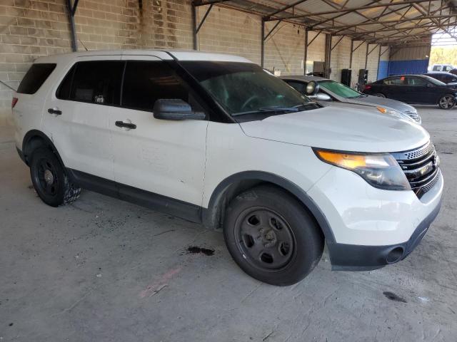 1FM5K8AR4DGA68645 - 2013 FORD EXPLORER POLICE INTERCEPTOR WHITE photo 4