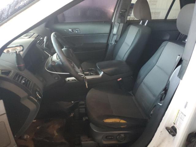 1FM5K8AR4DGA68645 - 2013 FORD EXPLORER POLICE INTERCEPTOR WHITE photo 7