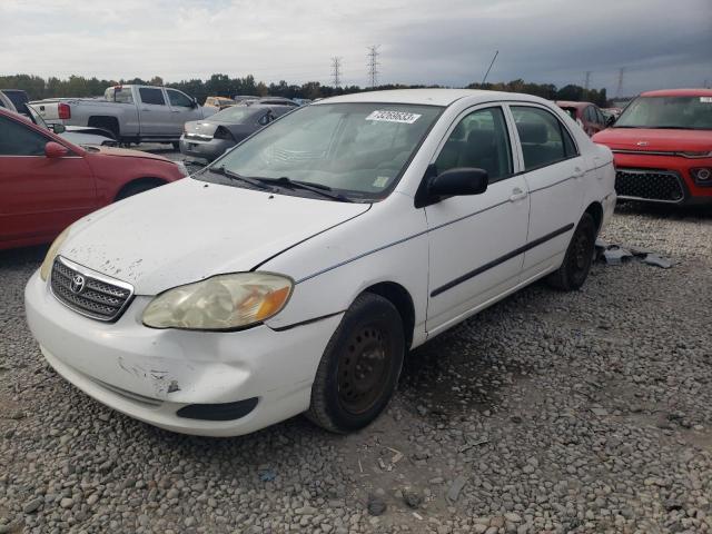 2T1BR32E35C440414 - 2005 TOYOTA COROLLA CE WHITE photo 1