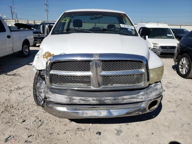 1D7HA16K72J215215 - 2002 DODGE RAM 1500 WHITE photo 5