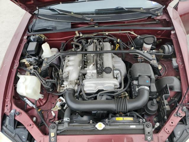 JM1NB353430313545 - 2003 MAZDA MX-5 MIATA BASE BURGUNDY photo 11