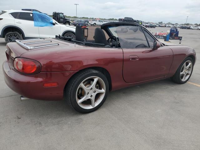 JM1NB353430313545 - 2003 MAZDA MX-5 MIATA BASE BURGUNDY photo 3