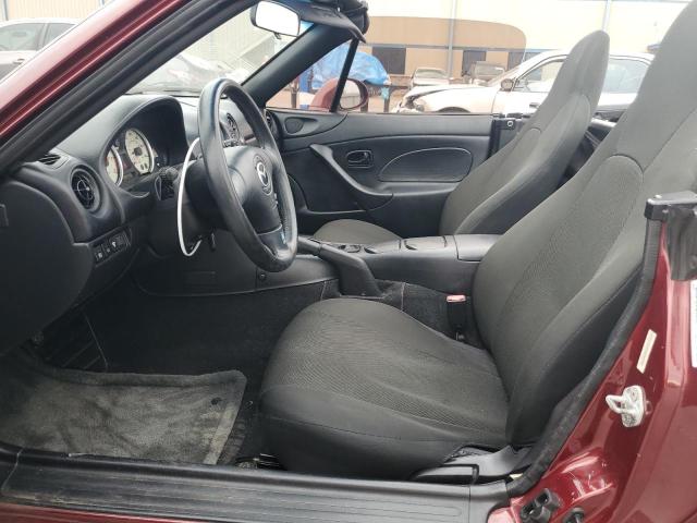 JM1NB353430313545 - 2003 MAZDA MX-5 MIATA BASE BURGUNDY photo 7