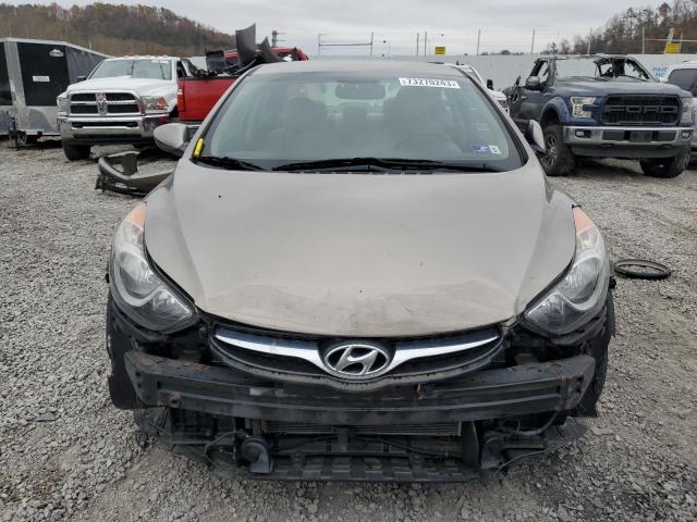 5NPDH4AEXDH300939 - 2013 HYUNDAI ELANTRA GLS SILVER photo 5