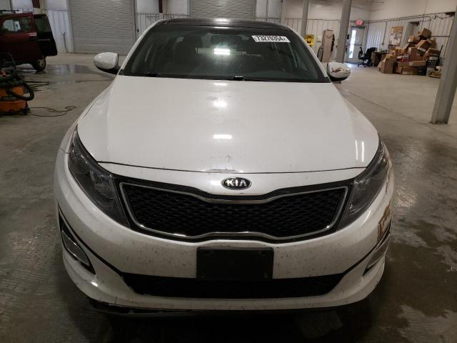 5XXGN4A72FG452316 - 2015 KIA OPTIMA EX WHITE photo 5