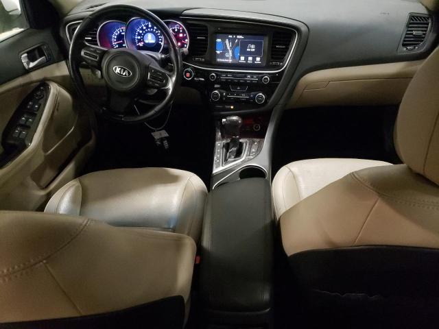 5XXGN4A72FG452316 - 2015 KIA OPTIMA EX WHITE photo 8