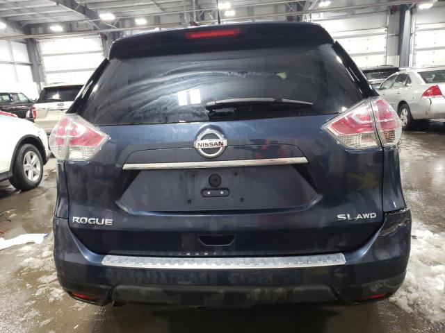 5N1AT2MV2FC789199 - 2015 NISSAN ROGUE S BLUE photo 6