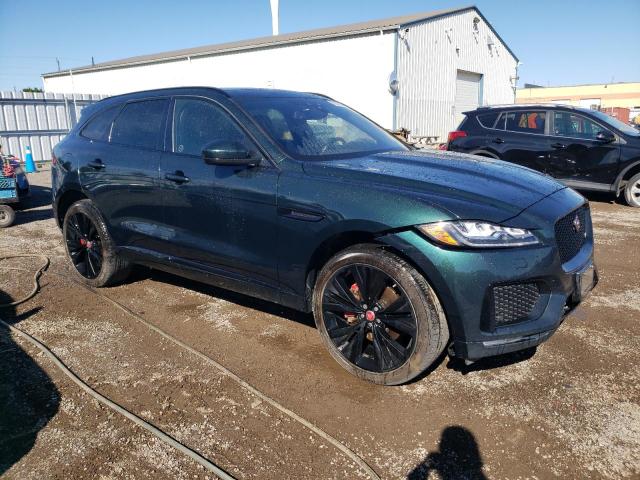 SADCM2FV3JA279248 - 2018 JAGUAR F-PACE S GREEN photo 4