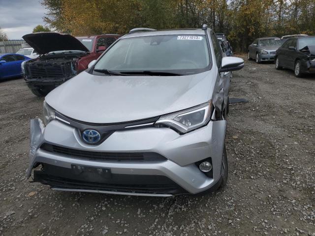 JTMRJREV2GD006656 - 2016 TOYOTA RAV4 HV XLE SILVER photo 5