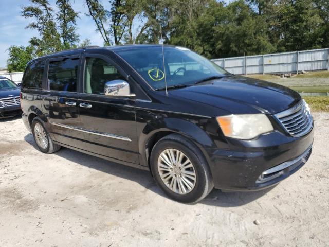 2C4RC1CG4DR623288 - 2013 CHRYSLER TOWN & COU TOURING L BLACK photo 4