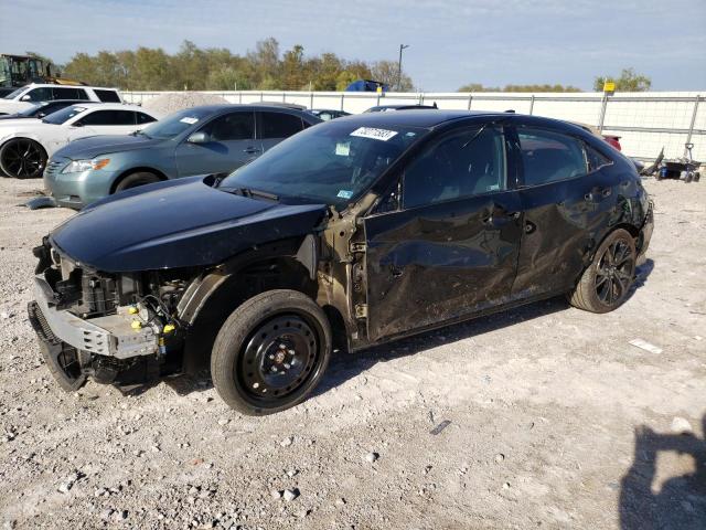 SHHFK7G44KU218743 - 2019 HONDA CIVIC SPORT შავი ფოტო 1