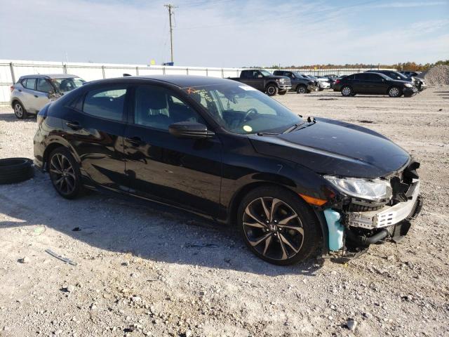 SHHFK7G44KU218743 - 2019 HONDA CIVIC SPORT შავი ფოტო 4