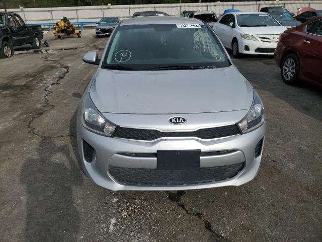 3KPA24AD8LE278809 - 2020 KIA RIO LX SILVER photo 5