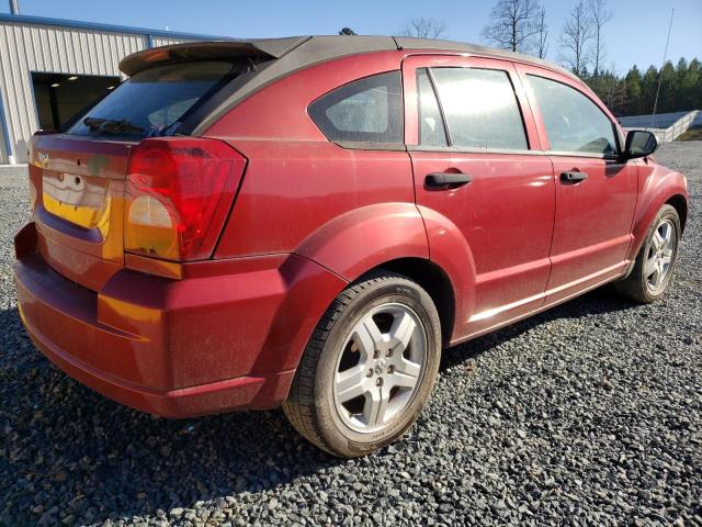 1B3HB28B58D662368 - 2008 DODGE CALIBER RED photo 3