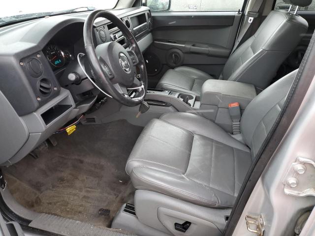 1J8HG48P37C635738 - 2007 JEEP COMMANDER SILVER photo 7