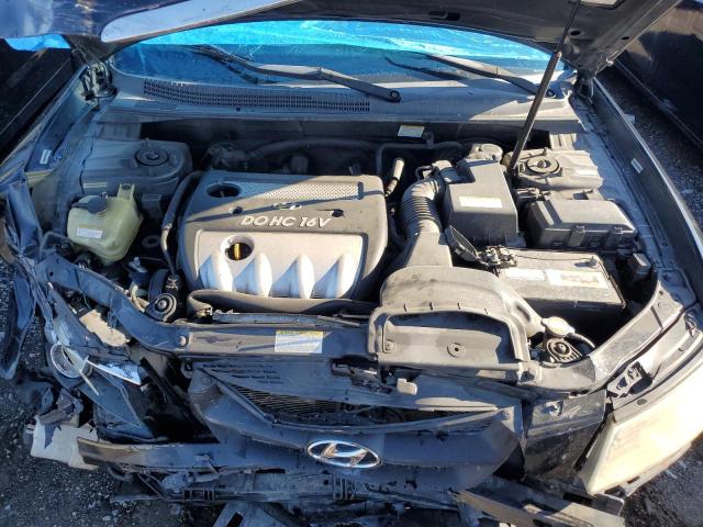 5NPET46C77H280566 - 2007 HYUNDAI SONATA GLS BLACK photo 11