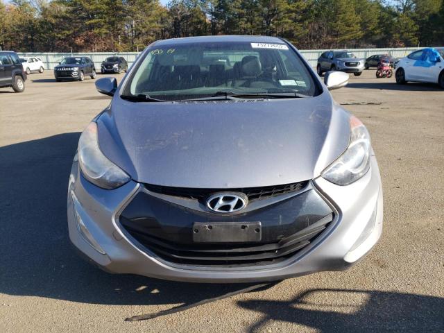 KMHDH6AE5DU011674 - 2013 HYUNDAI ELANTRA CO GS GRAY photo 5