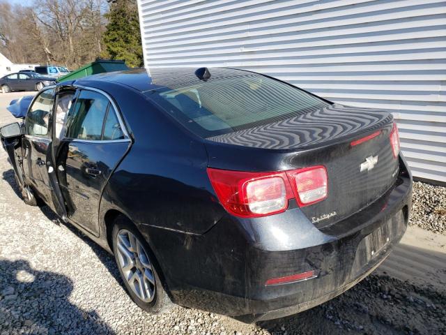 1G11C5SLXEF171030 - 2014 CHEVROLET MALIBU 1LT BLACK photo 2